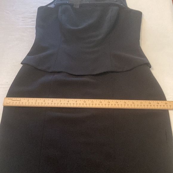 Jones New York Dress Black Beaded Embellishment Bodice Cocktail Dress - Picture 13 of 15